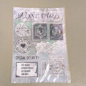 Clear Cling Stamp Set Journaling Bulletjournal Scrapbooking DIY Crafting